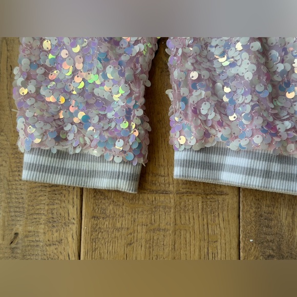 More Than Magic Girls' Sequin Bomber Jacket size XS 4/5 - Picture 10 of 10